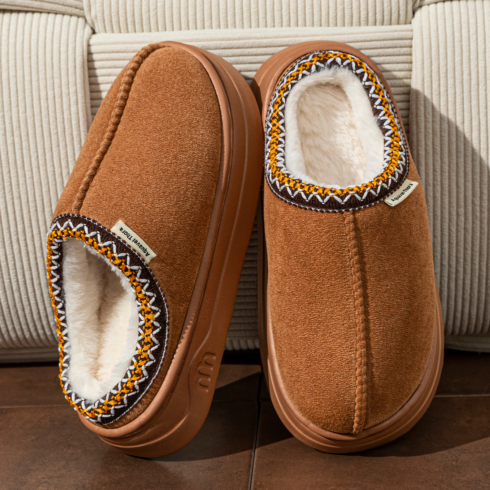 Men'S Fashion For 30 Year Olds - Winter Women's Slippers Boots Fashion Fuzzy