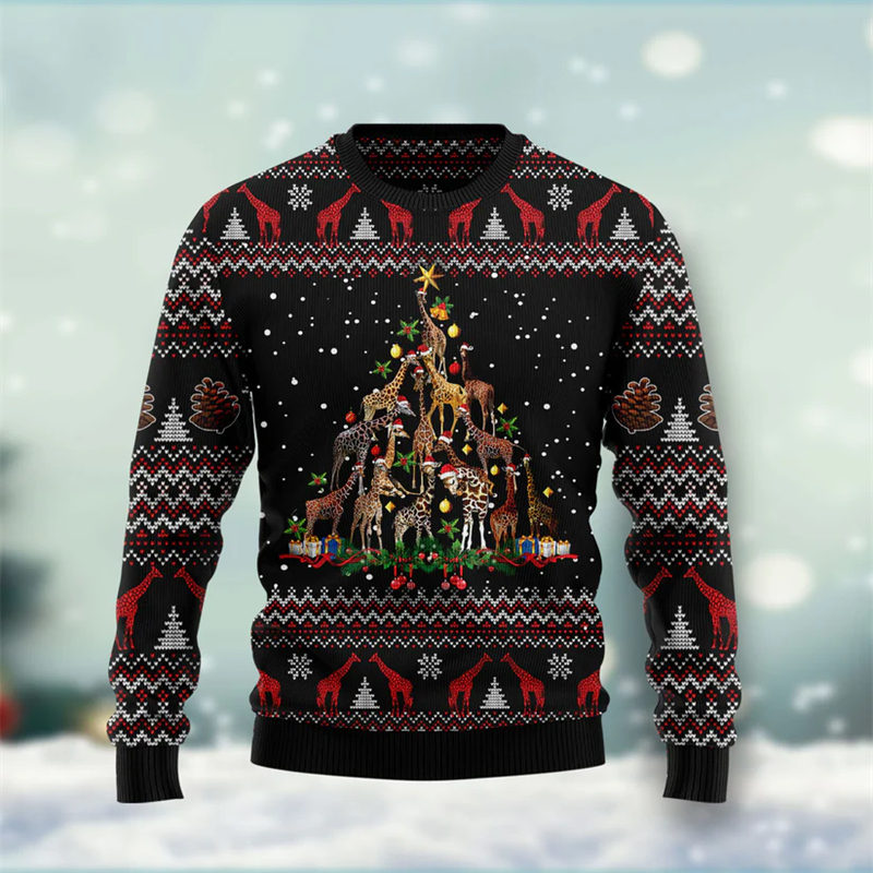 Men'S Fashion Xmas Party - 2026 New Xmas Tree Graphic Ugly
