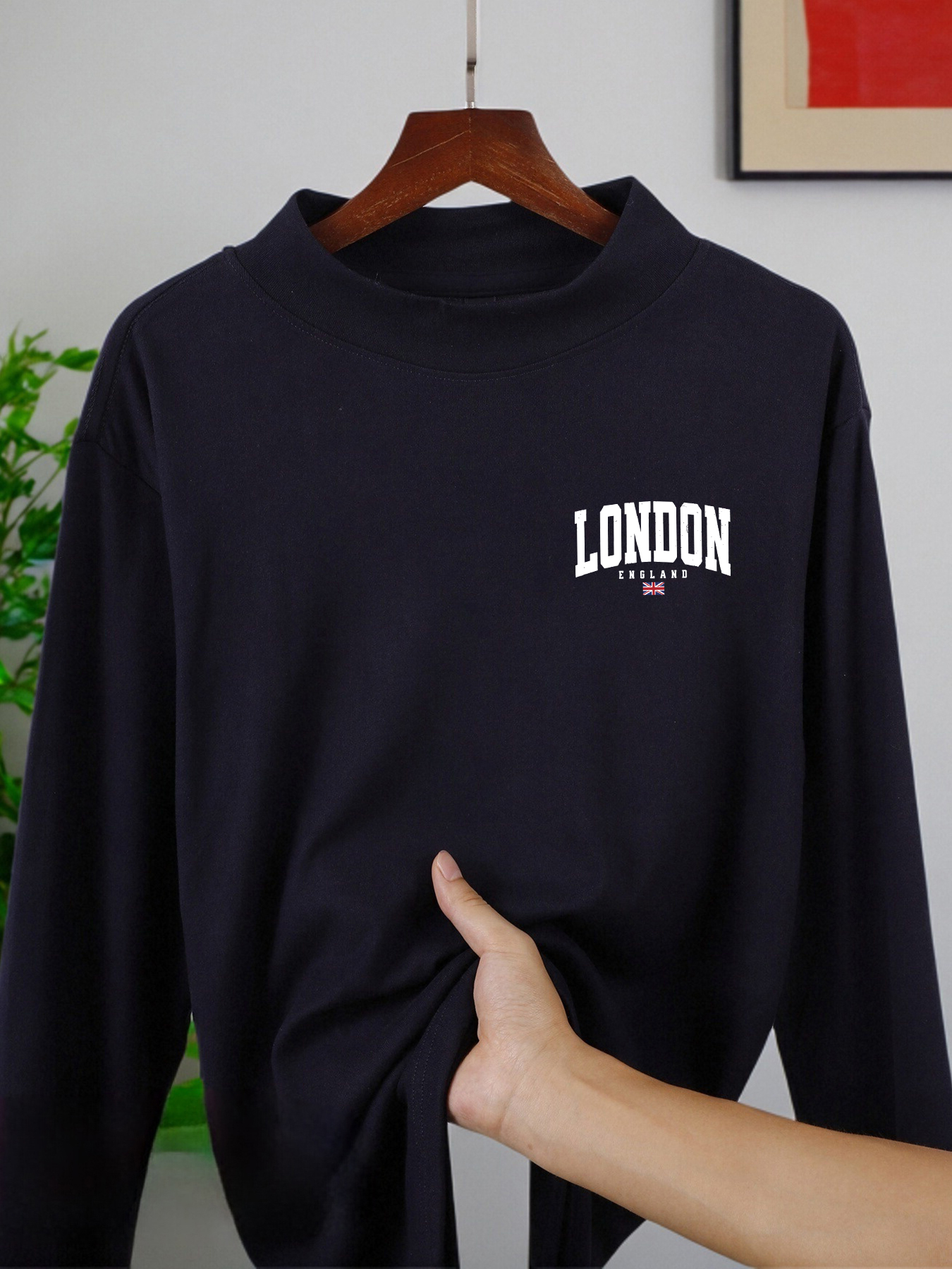 Mens Fashion Top - London England Flag Printing Men Leisurewear