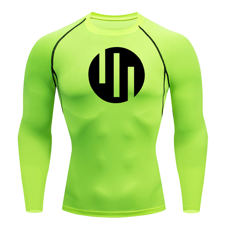 Men'S Fashion Undershirt - Men's Compression Shirts Long Sleeve Workout