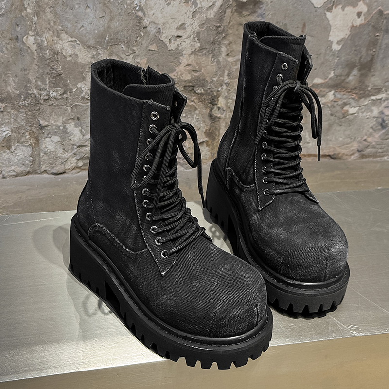 Men'S Fashion For 30 Year Olds - High Quality Retro Denim High Top