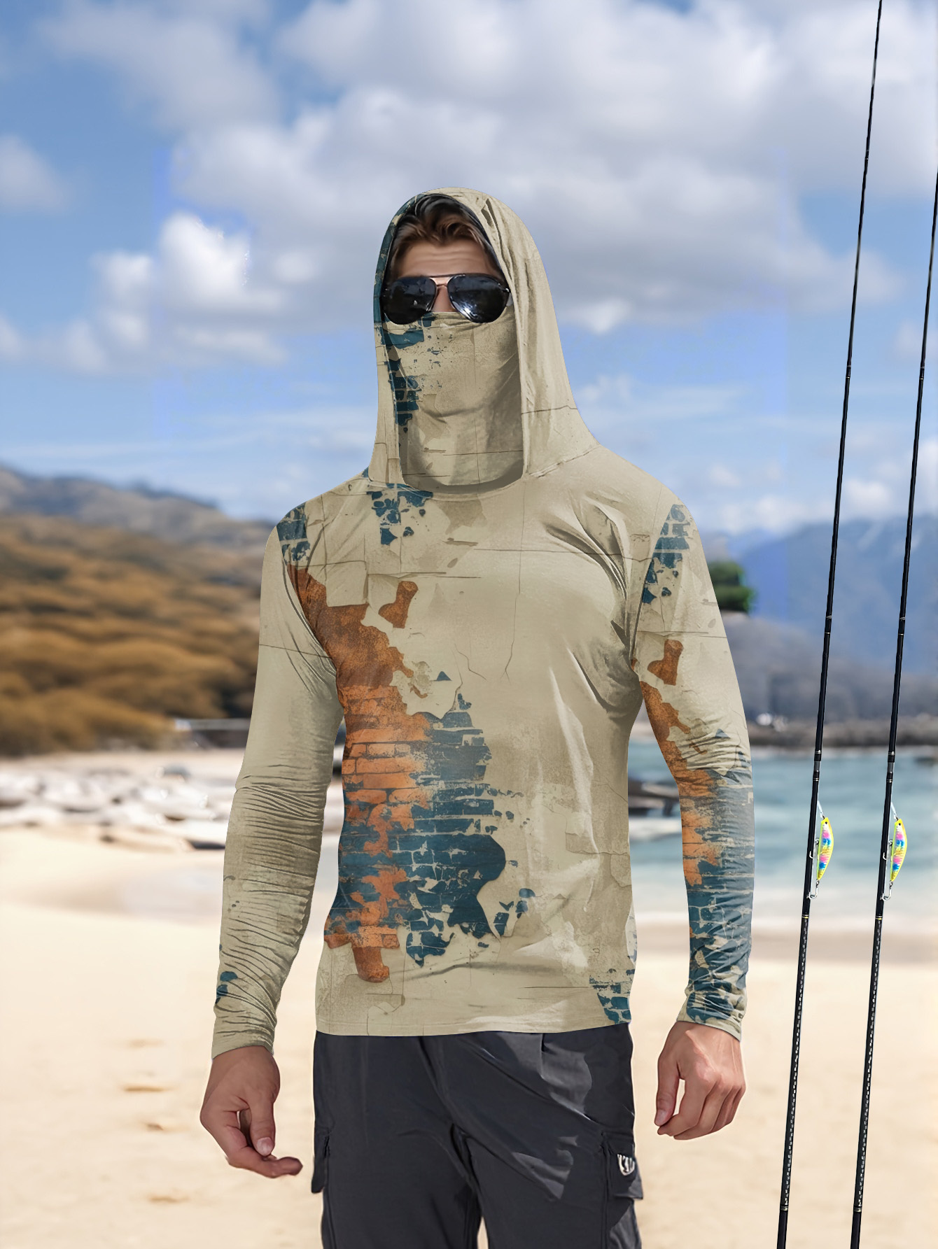 Mens Fashion Top - 2026 Summer New Men's Long-Sleeved Shirt