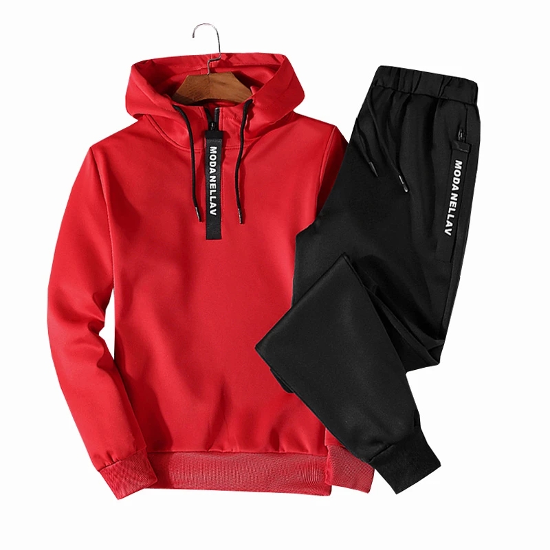 Jogger Sweatpants Men - Men Outfit Set Jogger Sports Suits