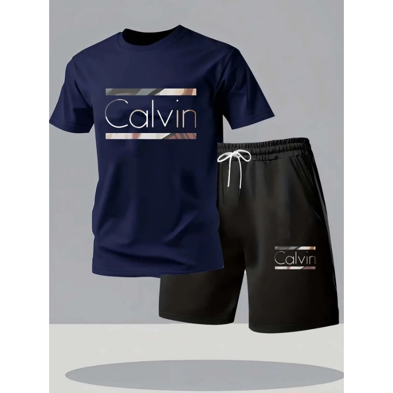 Men'S Fashion Clothing - Summer round Neck Short Sleeve Top