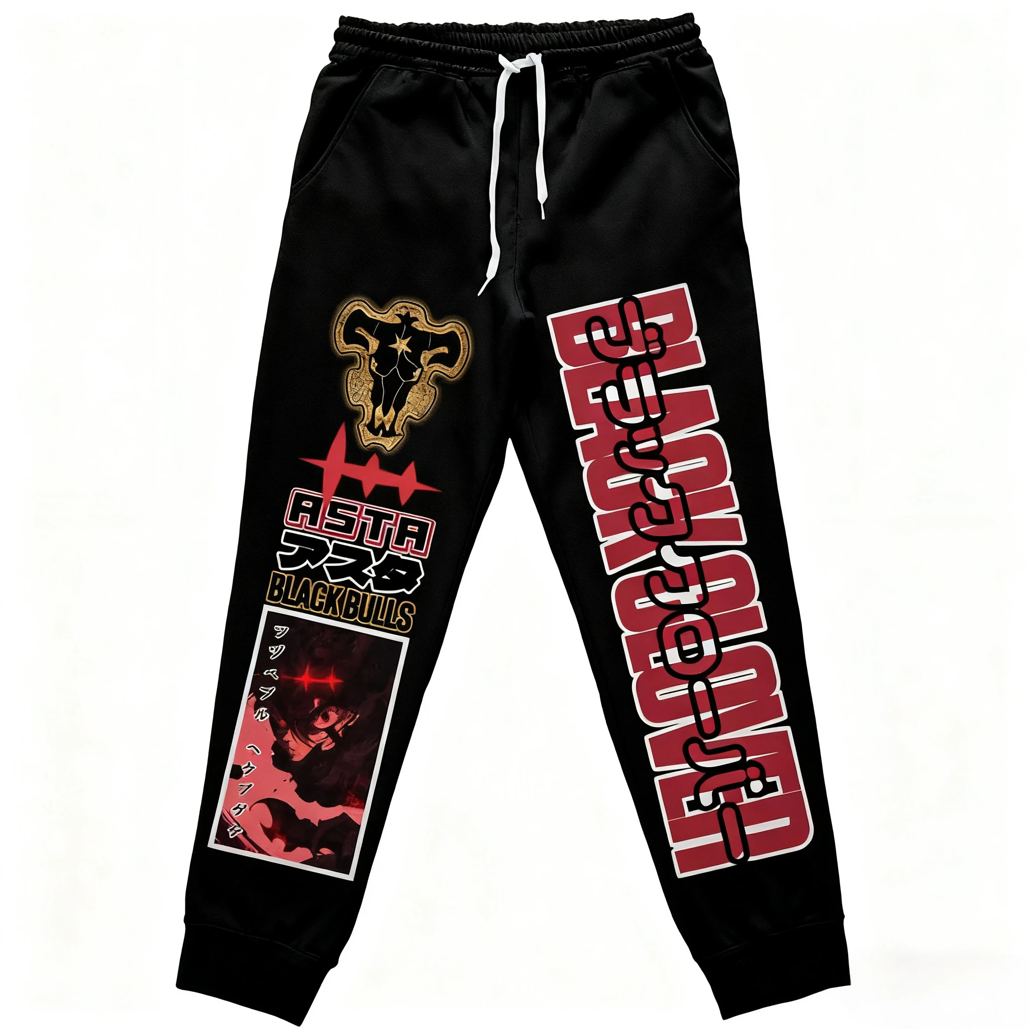 Jogger Sweatpants Men - New Black Clover Anime Men Sweatpants