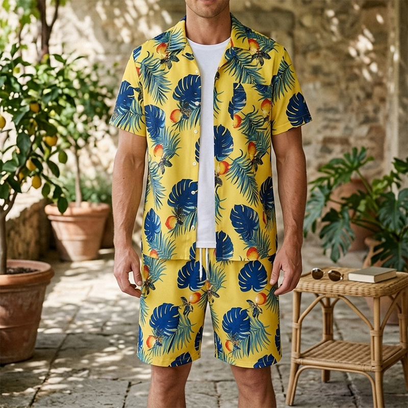 Mens Fashion Top - Fashion Men's Hawaiian Party Beach Shirts