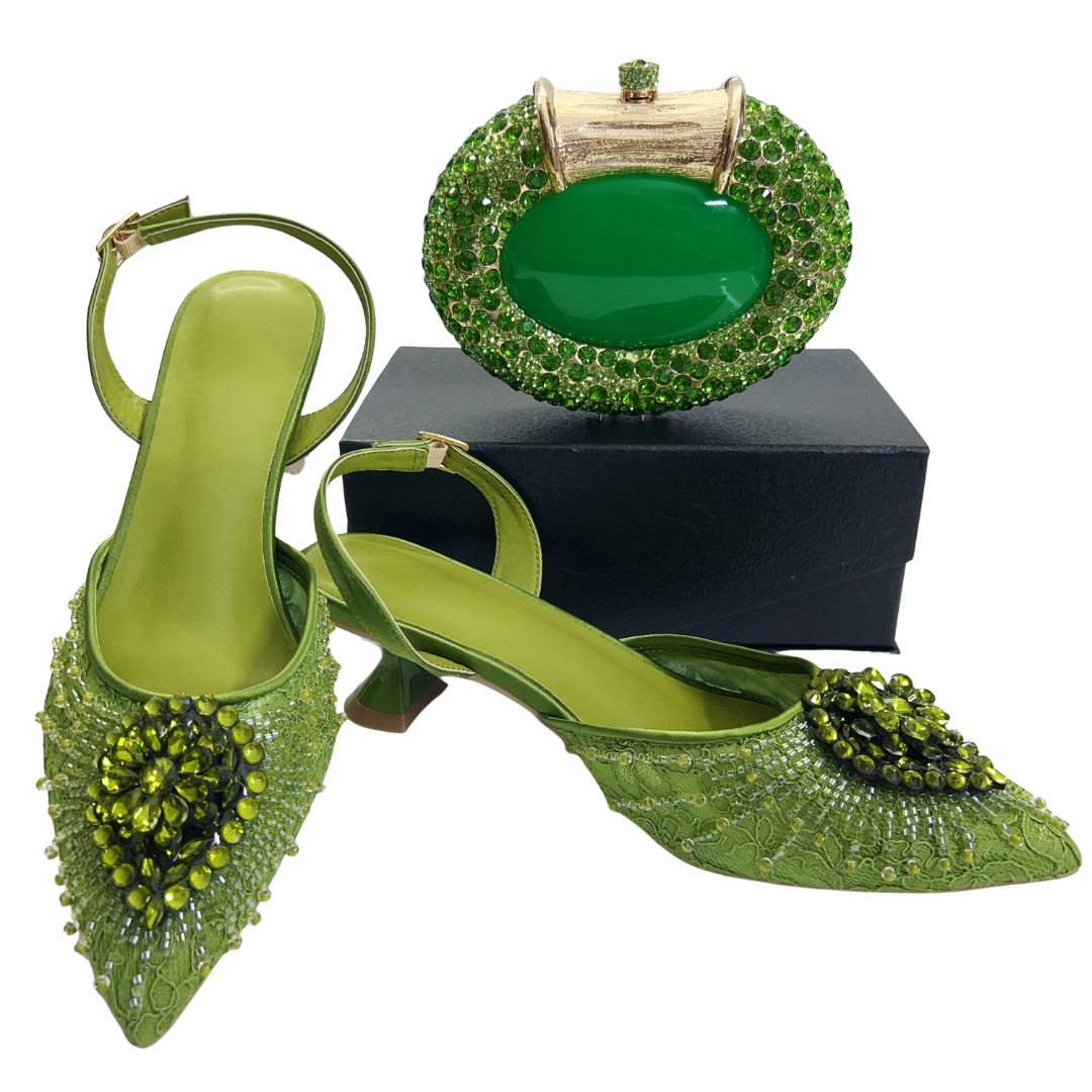 Men'S Fashion For Wedding - Italian Designer Evening Shoes With Clutch