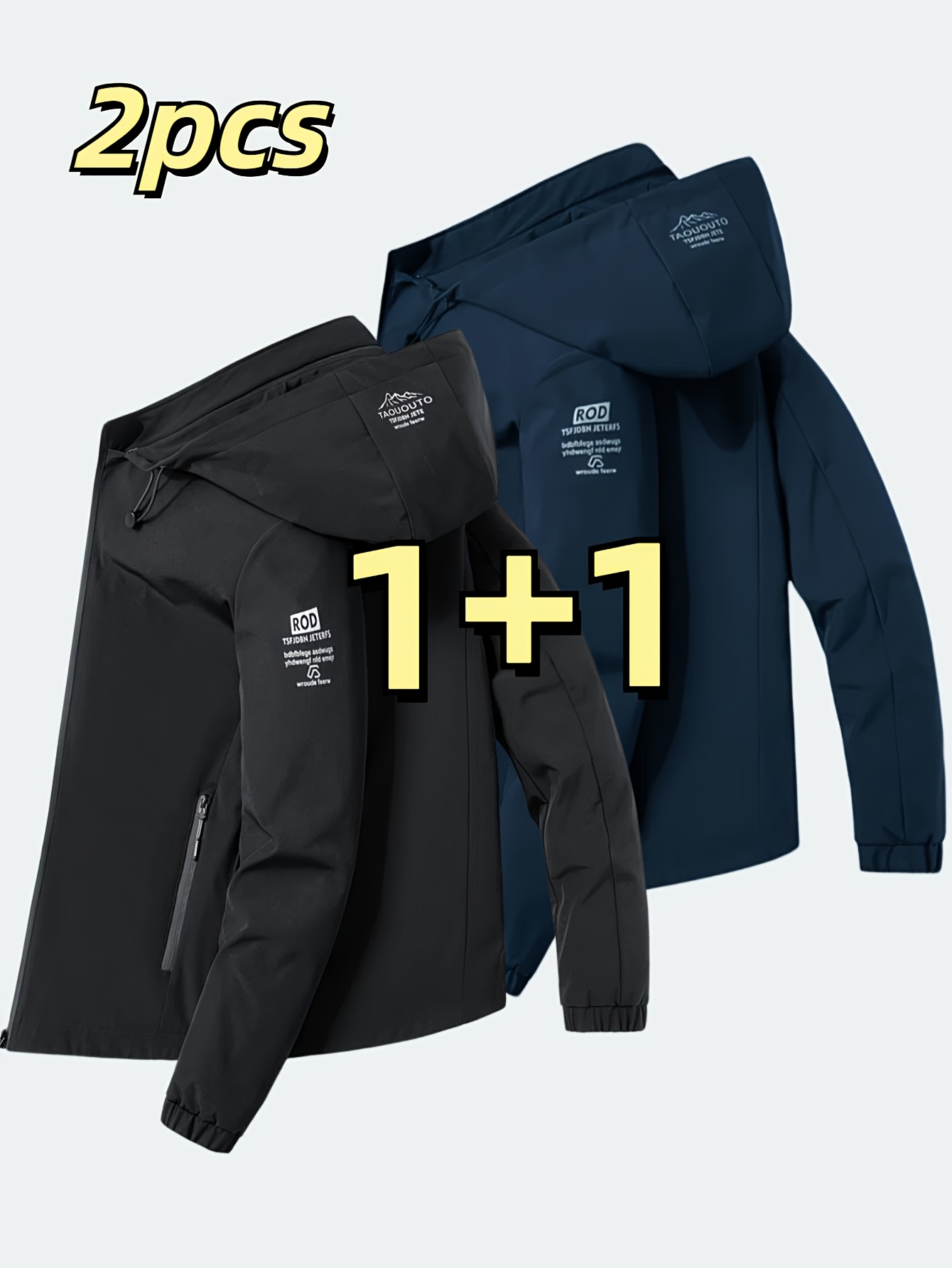 Two piece fashionable Men's wi - Men'S Fashion Zipper Jacket recensione e prezzo