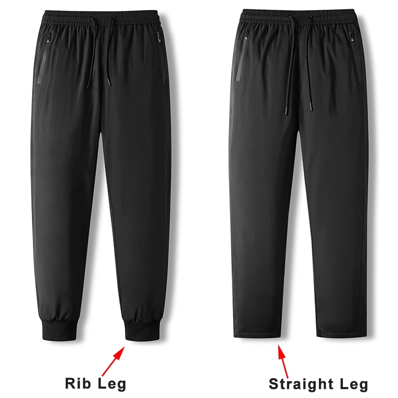 90% White Duck Down Winter Dow - Jogger Sweatpants Men recensione e prezzo