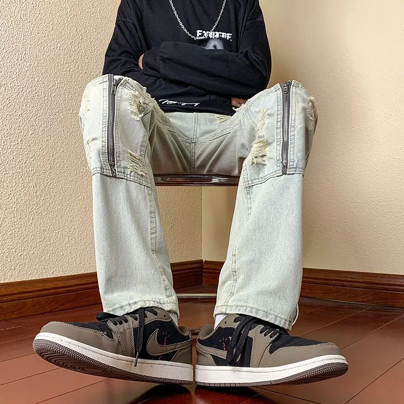 Straight Male Cowboy Pants Tre - Men'S Fashion Jeans And Boots recensione e prezzo