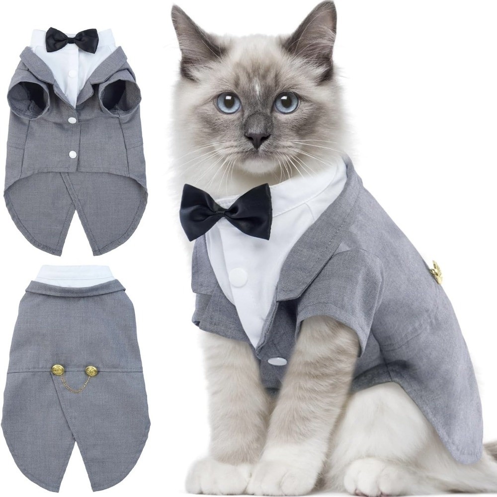 Cat Shirt Vest Clothing Cat Bi - Formal Waistcoat Vest recensione e prezzo