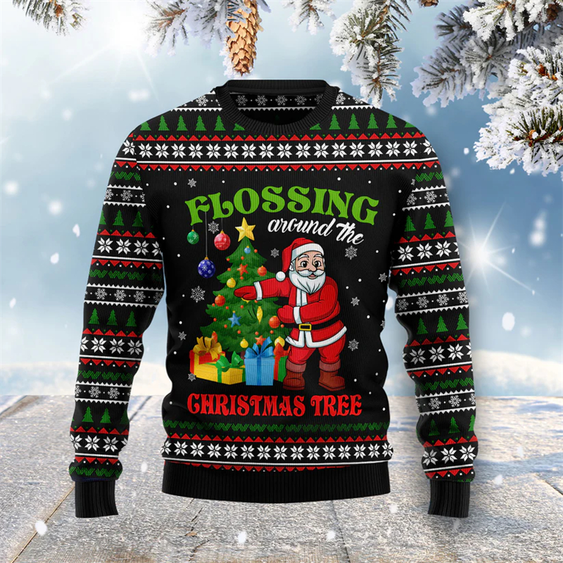 2026 New Xmas Tree Graphic Ugl - Men'S Fashion Xmas Party recensione e prezzo