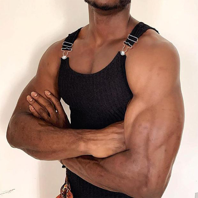 2024 New Mens Knitted Tank Top - Men'S Fashion Undershirt recensione e prezzo