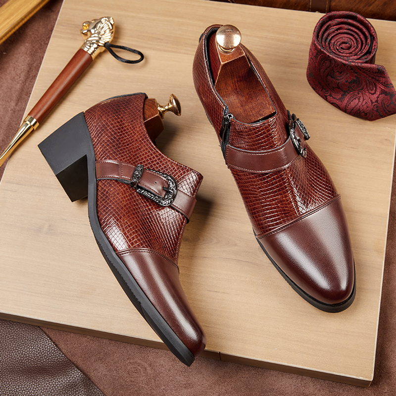 Vintage Style Men's High Heel  - Men'S Fashion For Wedding recensione e prezzo