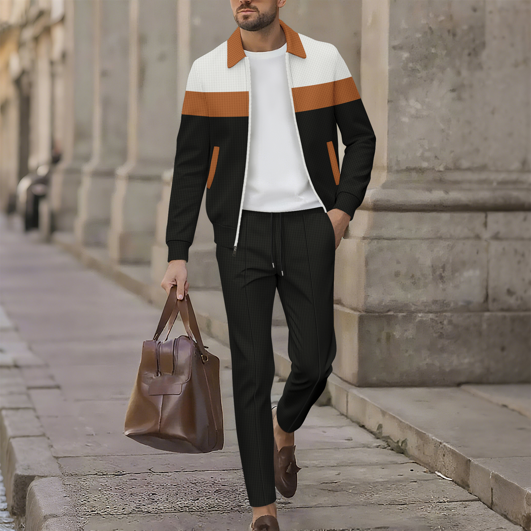 Men's Slim Fit Open Cardigan J - Men'S Fashion Zipper Jacket recensione e prezzo