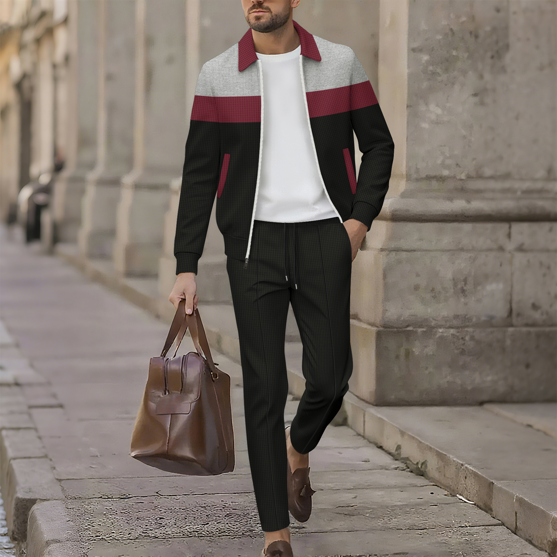 Men's Slim Fit Open Cardigan J - Men'S Fashion Zipper Jacket recensione e prezzo