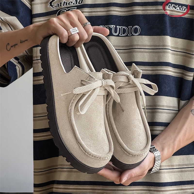 Fashion Men Half Slippers Sued - Men'S Fashion Loafers recensione e prezzo