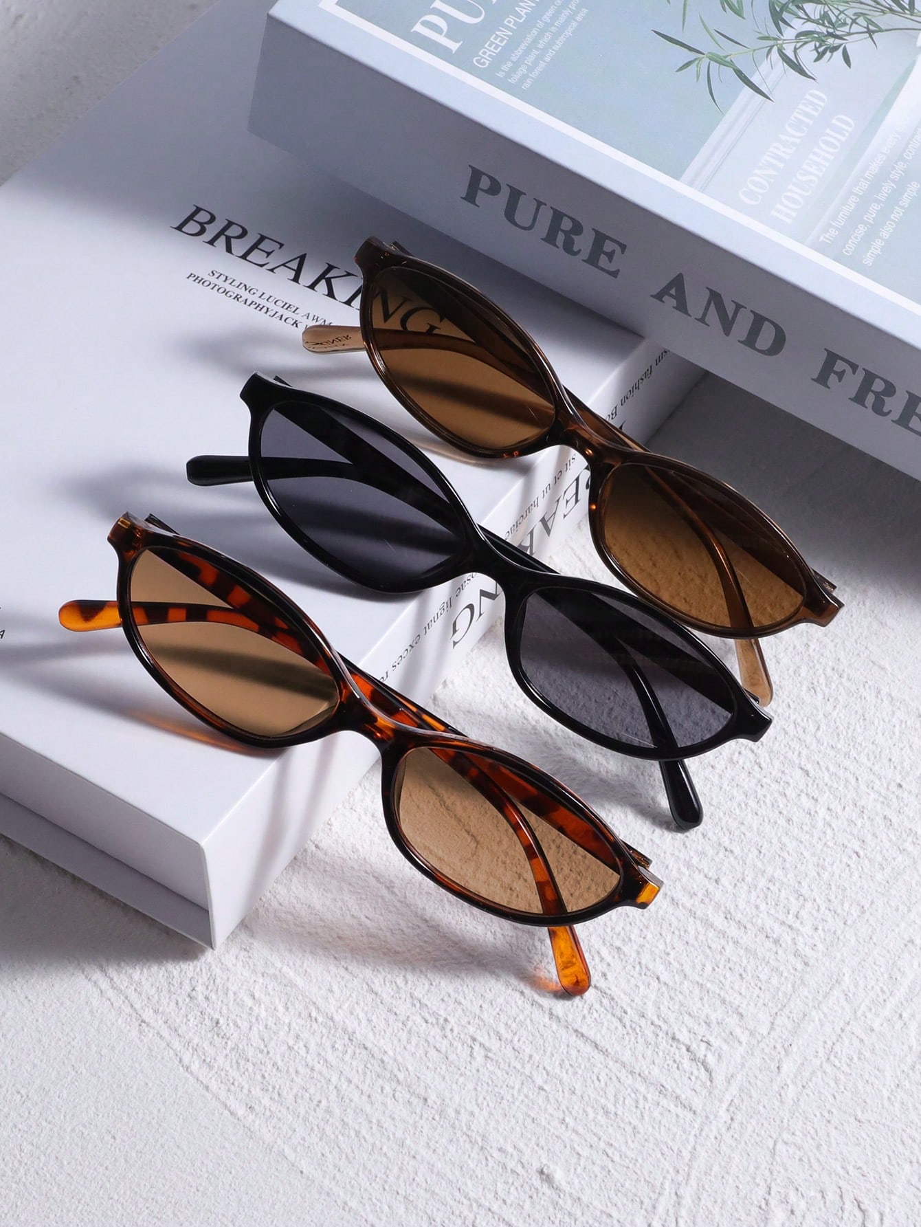 2pcs New Vintage Oval Small Fr - Men Fashion Photography recensione e prezzo