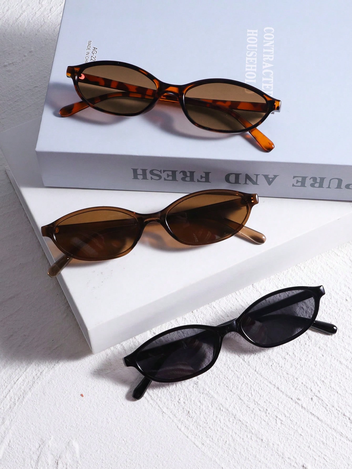 2pcs New Vintage Oval Small Fr - Men Fashion Photography recensione e prezzo