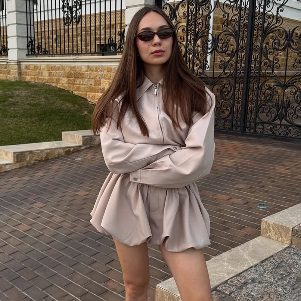 Ticketsx Women's 2 Piece Short - Men'S Fashion Zipper Jacket recensione e prezzo