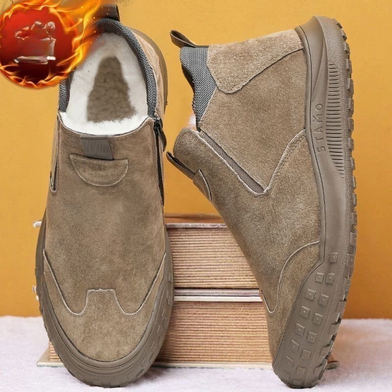 Winter Men's Shoes Plush Warm  - Men'S Fashion Loafers recensione e prezzo