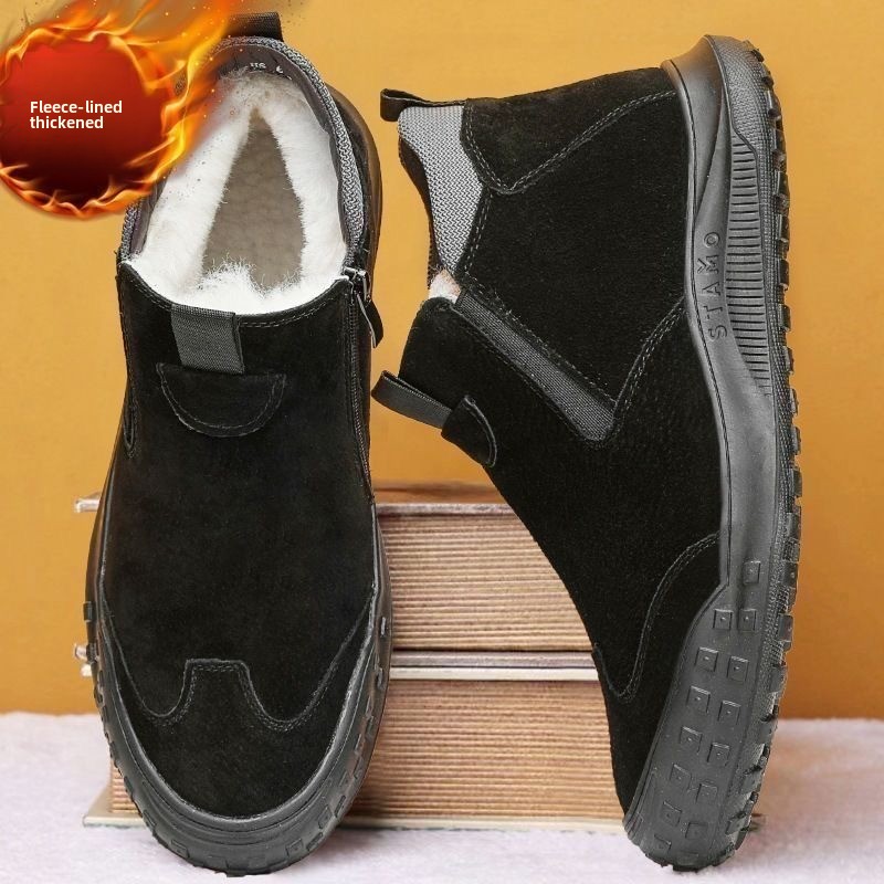 Winter Men's Shoes Plush Warm  - Men'S Fashion Loafers recensione e prezzo