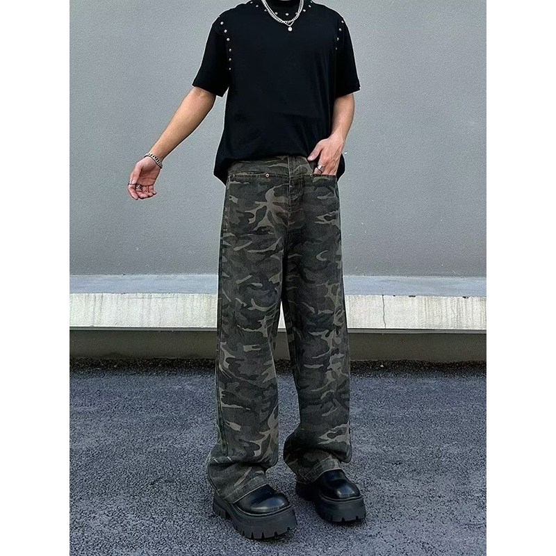 Camouflage Men Fashion Cargo P - Men'S Fashion Jeans And Boots recensione e prezzo