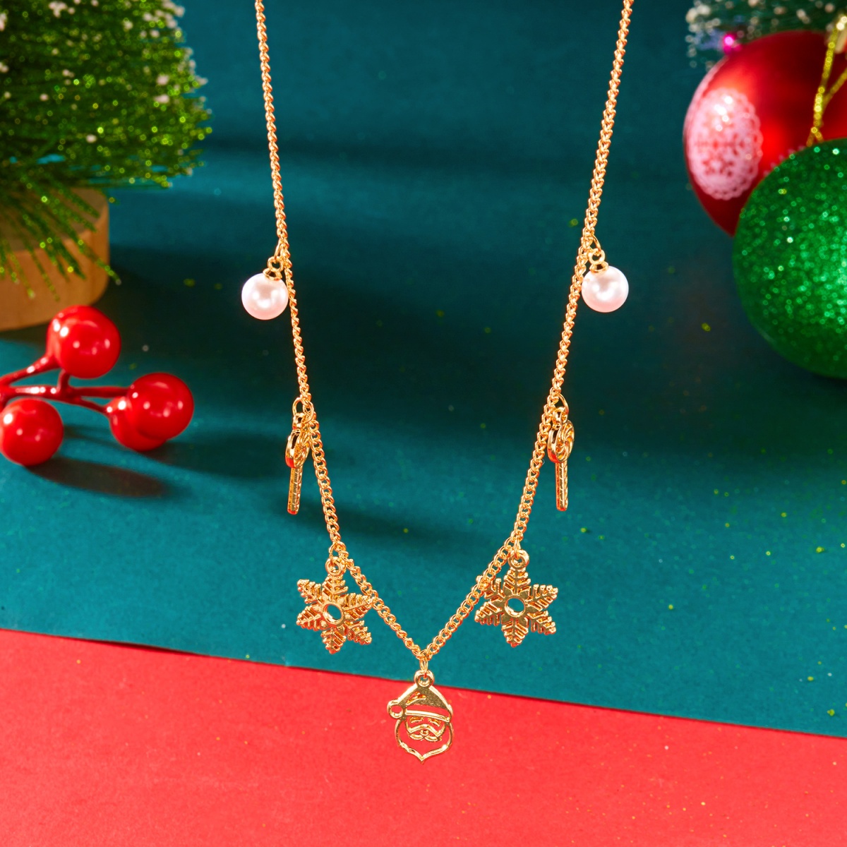 Xmas Holiday Necklace Hollow M - Men'S Fashion Xmas Party recensione e prezzo