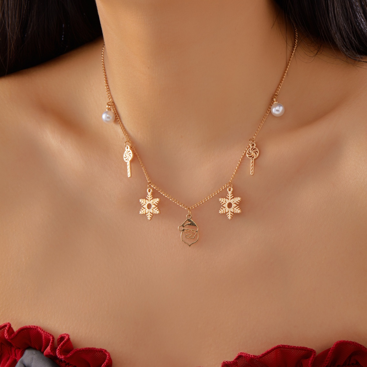 Xmas Holiday Necklace Hollow M - Men'S Fashion Xmas Party recensione e prezzo