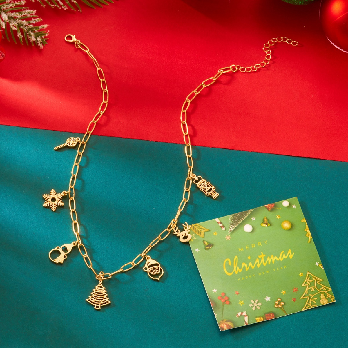 Xmas Holiday Necklace Hollow M - Men'S Fashion Xmas Party recensione e prezzo