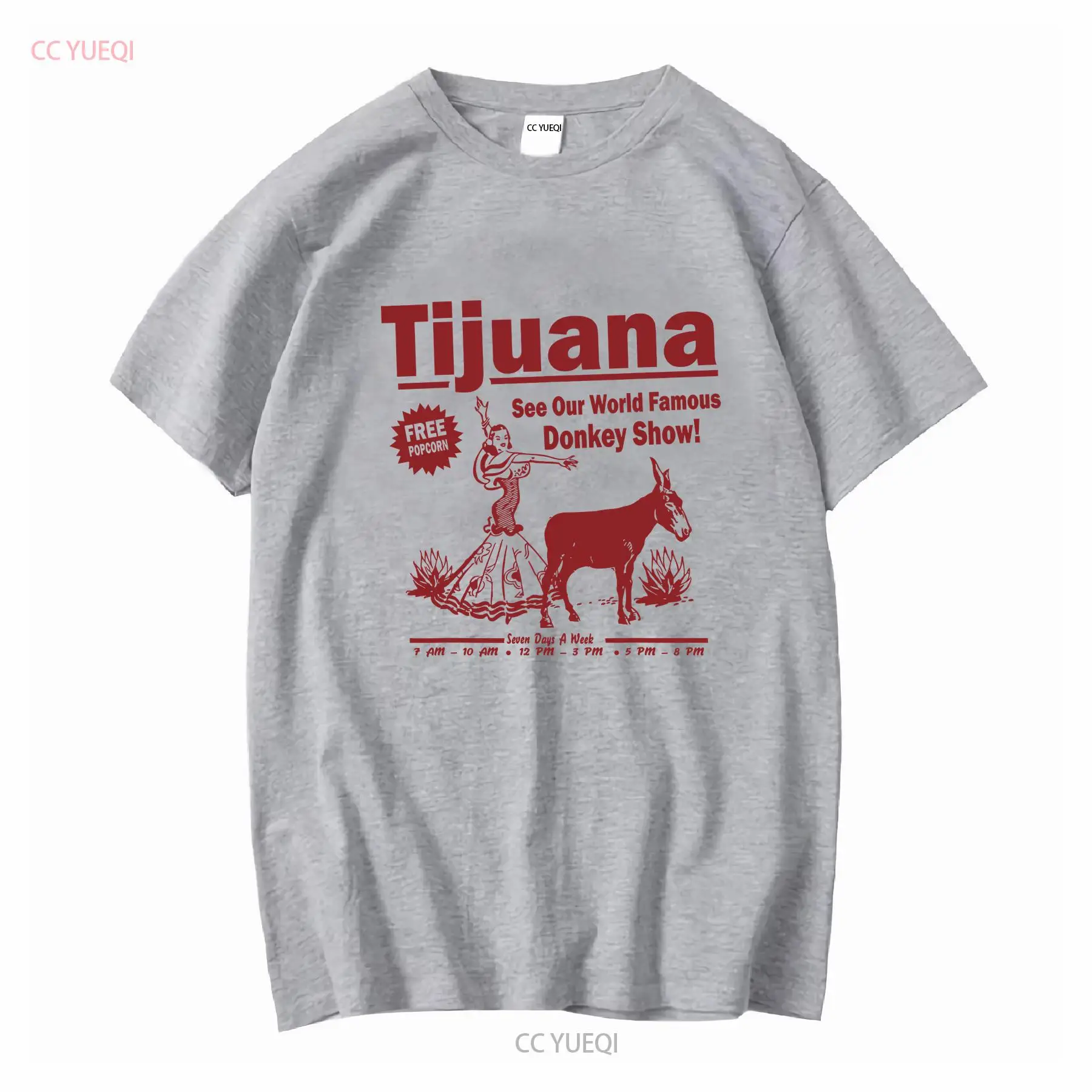 Funny T Shirt Tijuana Donkey S - Men'S Fashion Tijuana recensione e prezzo