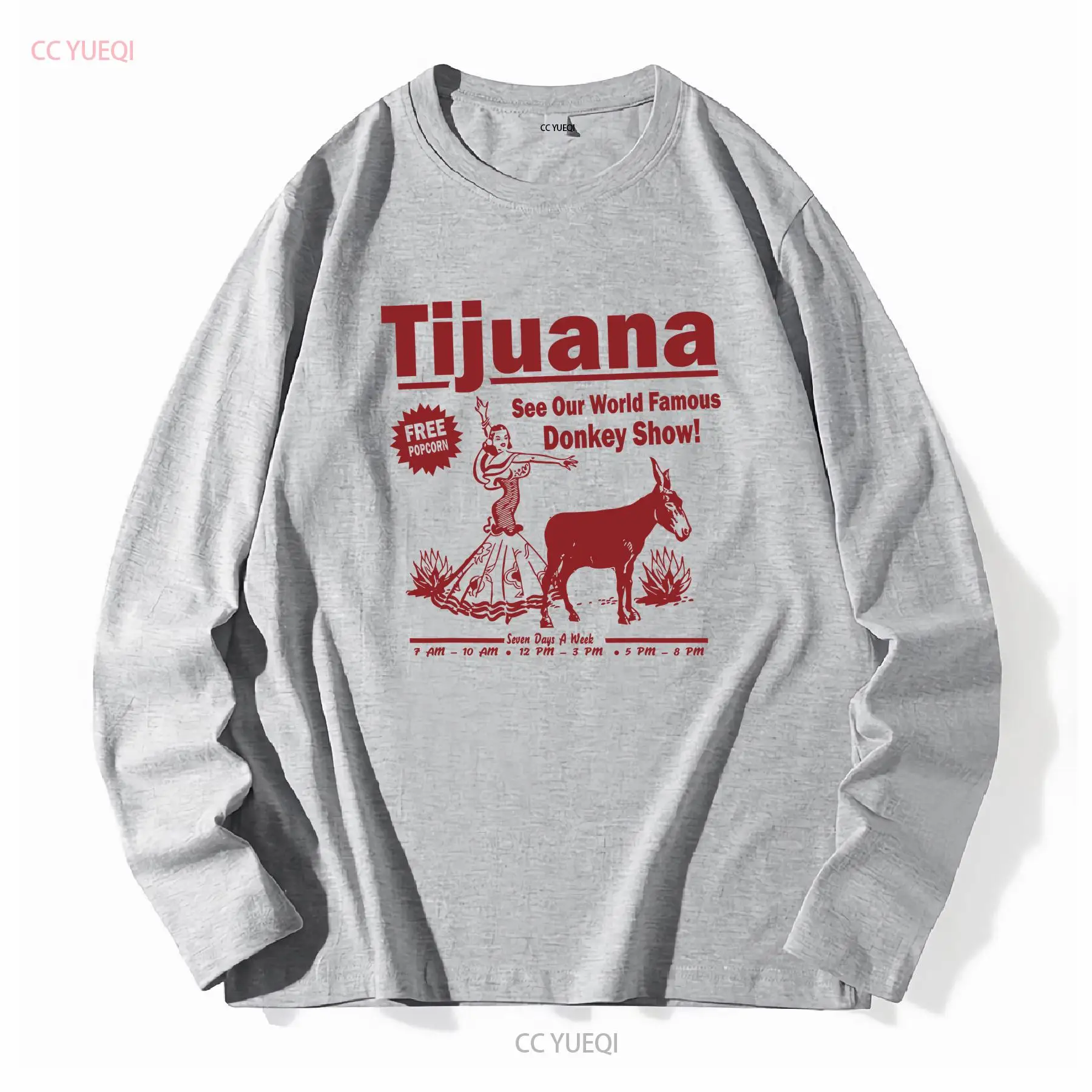 Funny T Shirt Tijuana Donkey S - Men'S Fashion Tijuana recensione e prezzo