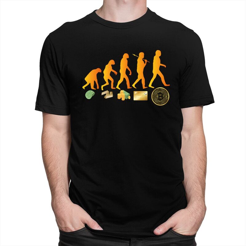 Evolution Of The Money T Shirt - Men'S Fashion Evolution recensione e prezzo