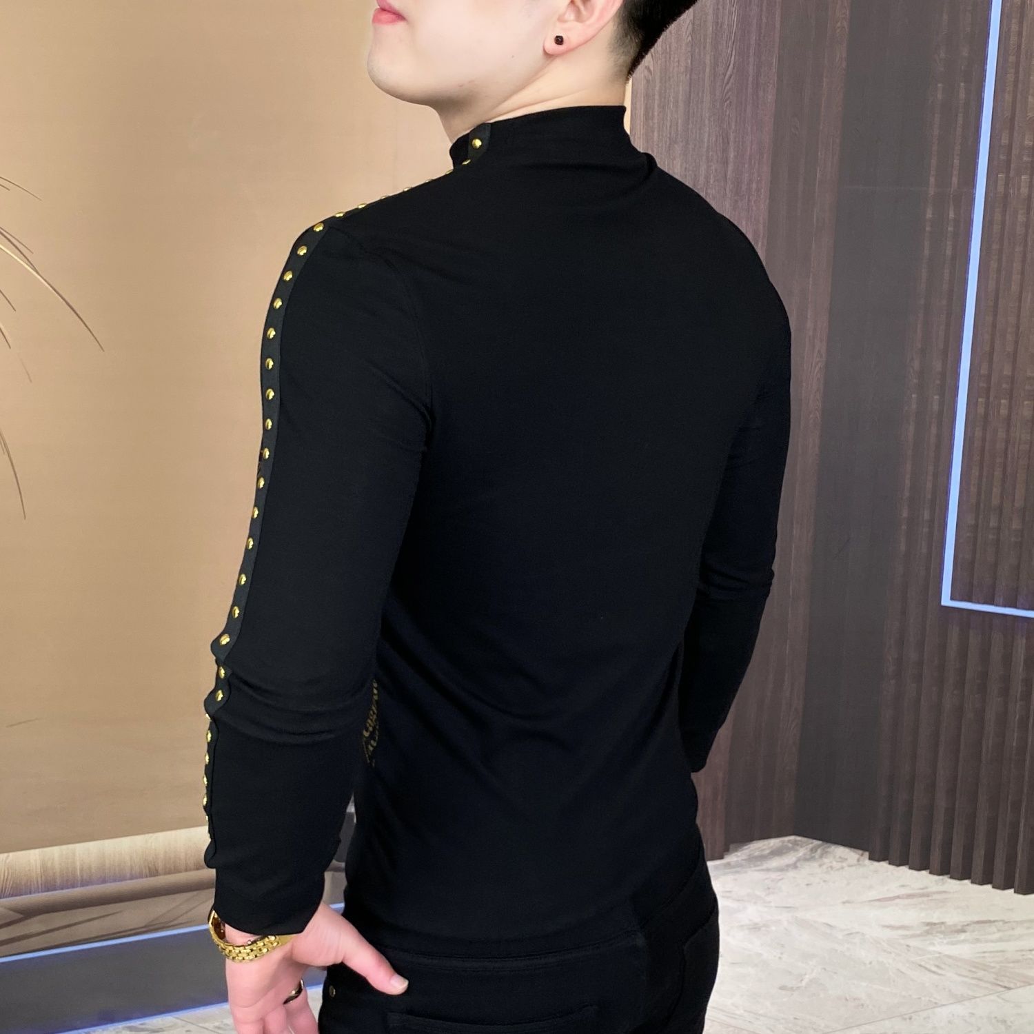 New long-sleeved tops for fash - Mens Fashion Top recensione e prezzo