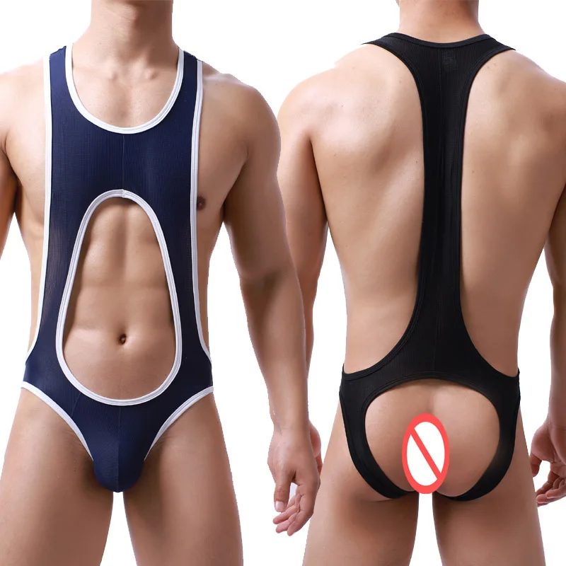 Men Sexy Mesh Bodysuit Bodywea - Men'S Fashion Undershirt recensione e prezzo