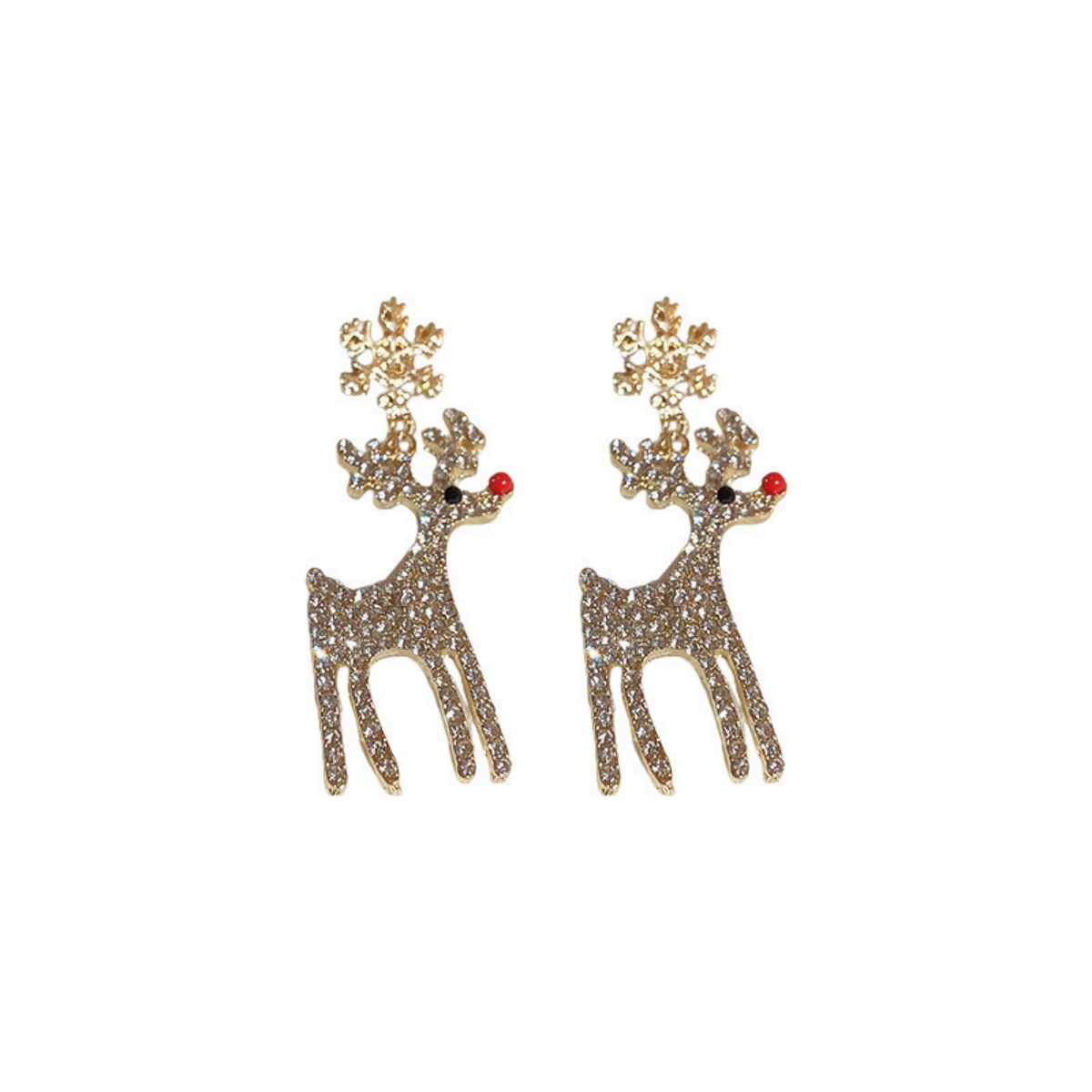 Xmas Holiday Deer Drop Earring - Men'S Fashion Xmas Party recensione e prezzo