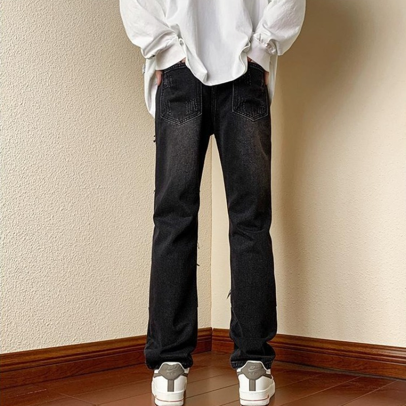 Broken Man Cowboy Pants with H - Men'S Fashion Jeans And Boots recensione e prezzo