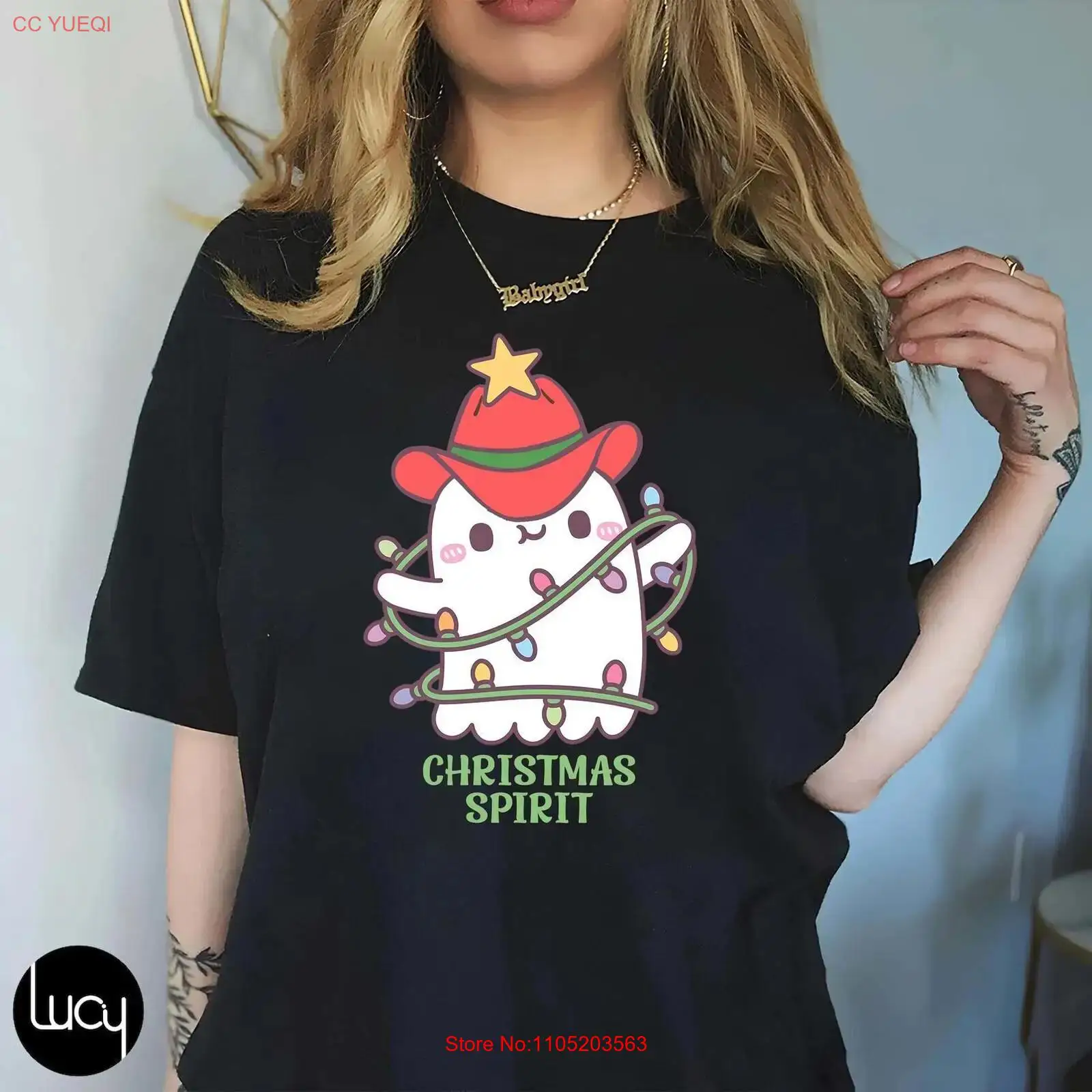 Christmas SpiriT T Shirt Cowbo - Men'S Fashion Xmas Party recensione e prezzo