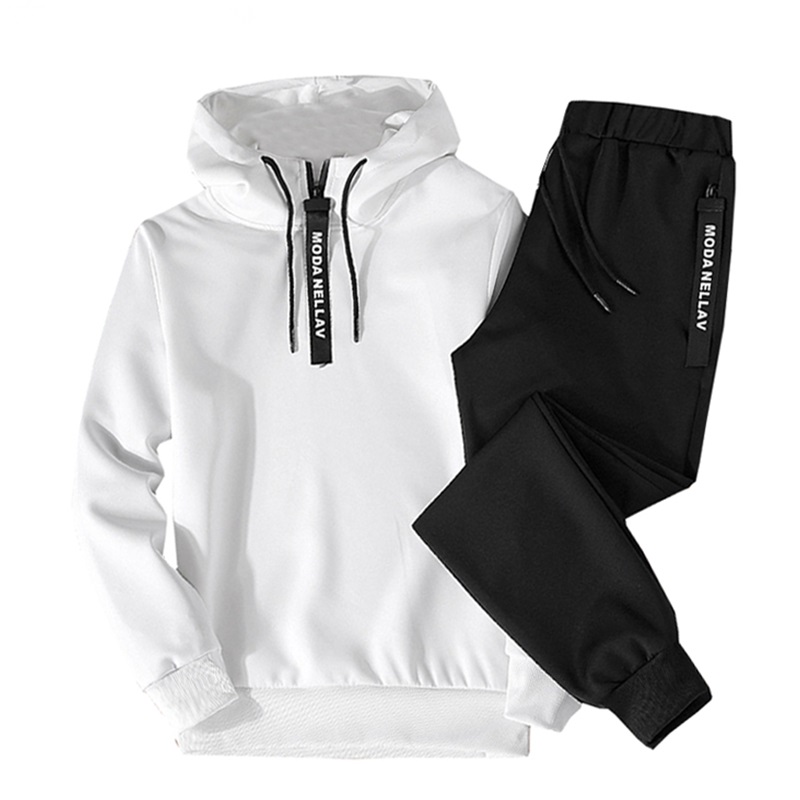 Men Outfit Set Jogger Sports S - Jogger Sweatpants Men recensione e prezzo