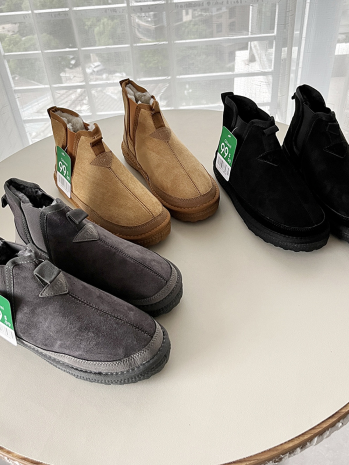 Thickened Fleece Lined Fur Men - Men'S Fashion Line recensione e prezzo