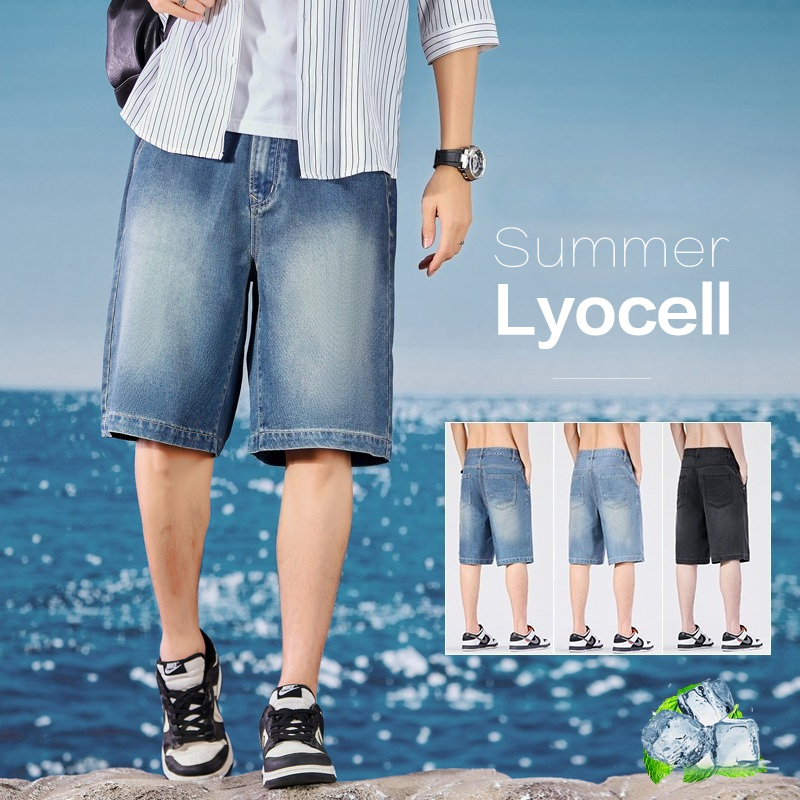 Summer Thin Men's Denim Shorts - Jogger Sweatpants Men recensione e prezzo