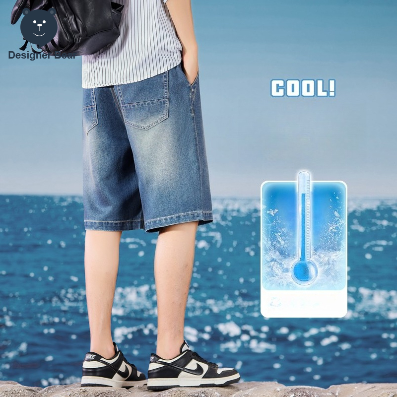 Summer Thin Men's Denim Shorts - Jogger Sweatpants Men recensione e prezzo