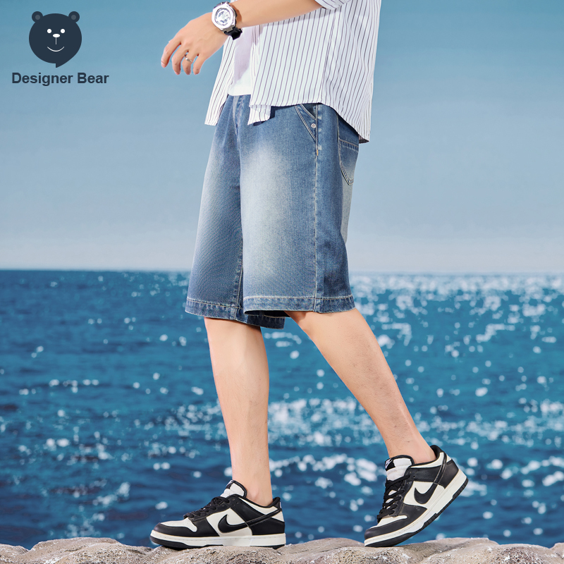 Summer Thin Men's Denim Shorts - Jogger Sweatpants Men recensione e prezzo