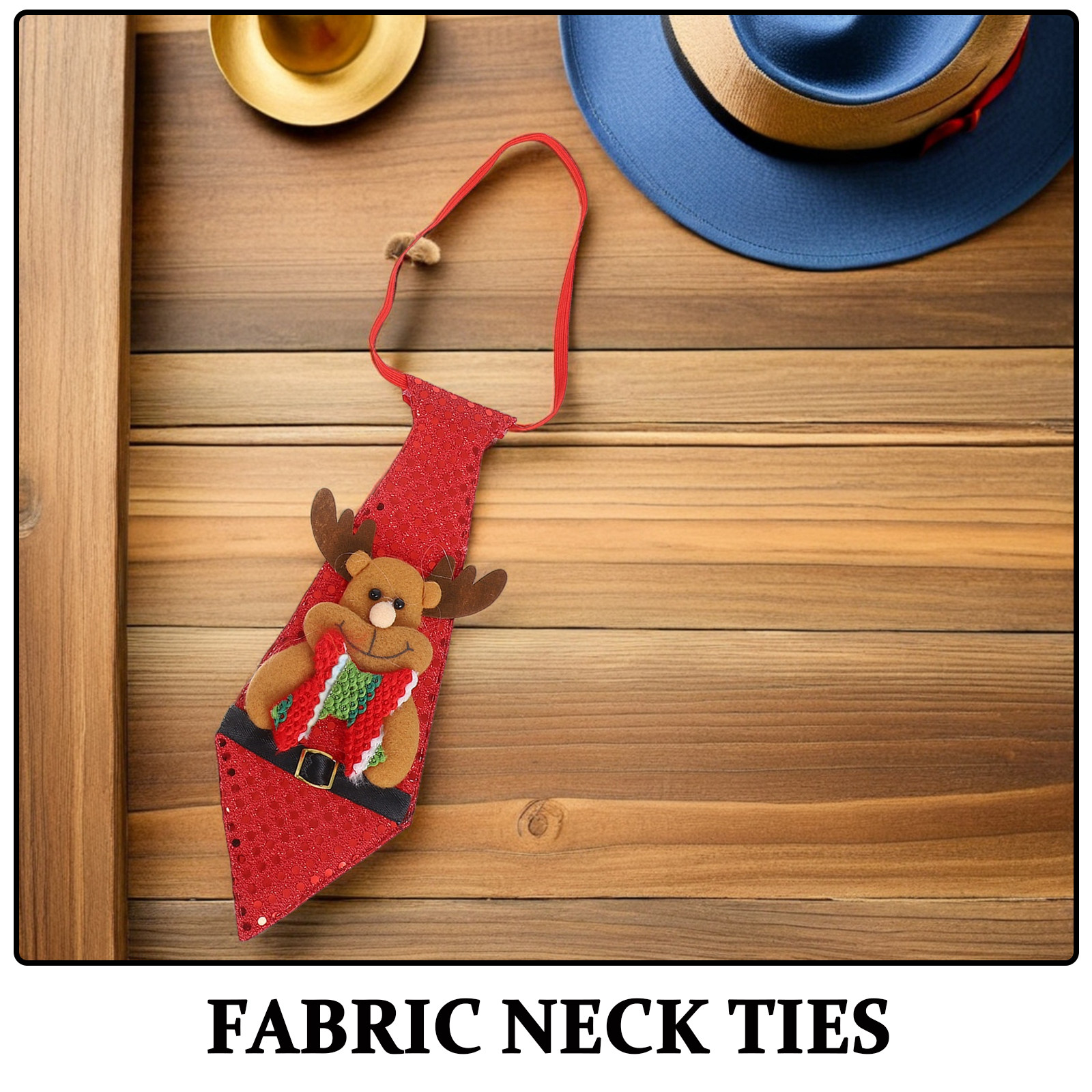 6Pcs Christmas Neck Ties Men F - Men'S Fashion Xmas Party recensione e prezzo