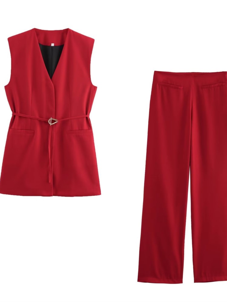 Ladies Solid Color Two Piece S - Formal Waistcoat Vest recensione e prezzo