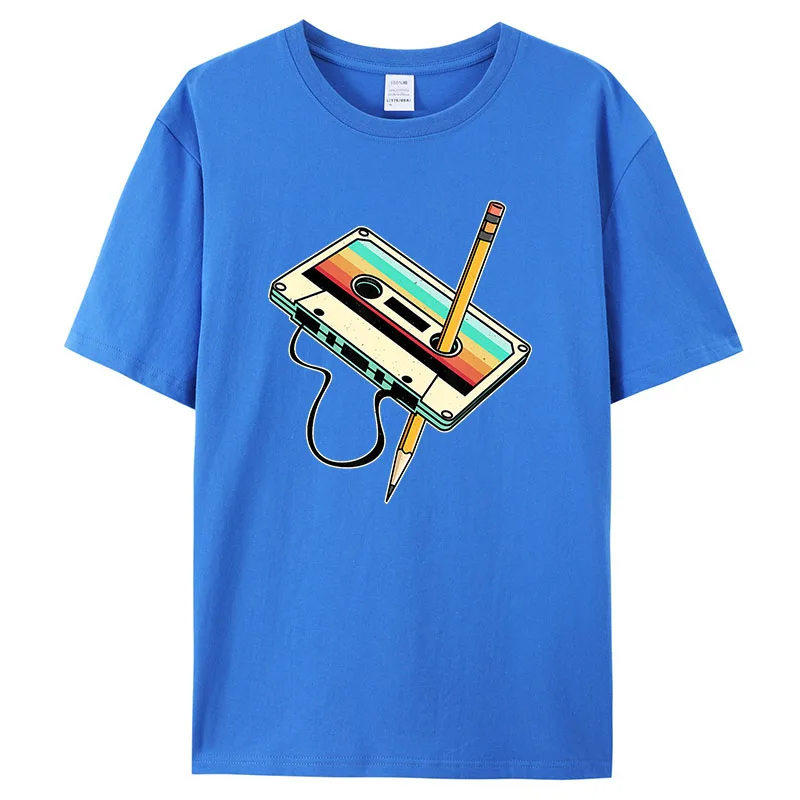 Retro 1980s Tape Pencil Graphi - Mens Fashion In 1980S recensione e prezzo