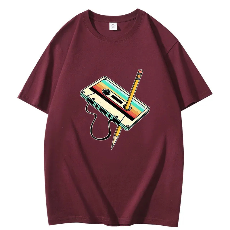 Retro 1980s Tape Pencil Graphi - Mens Fashion In 1980S recensione e prezzo