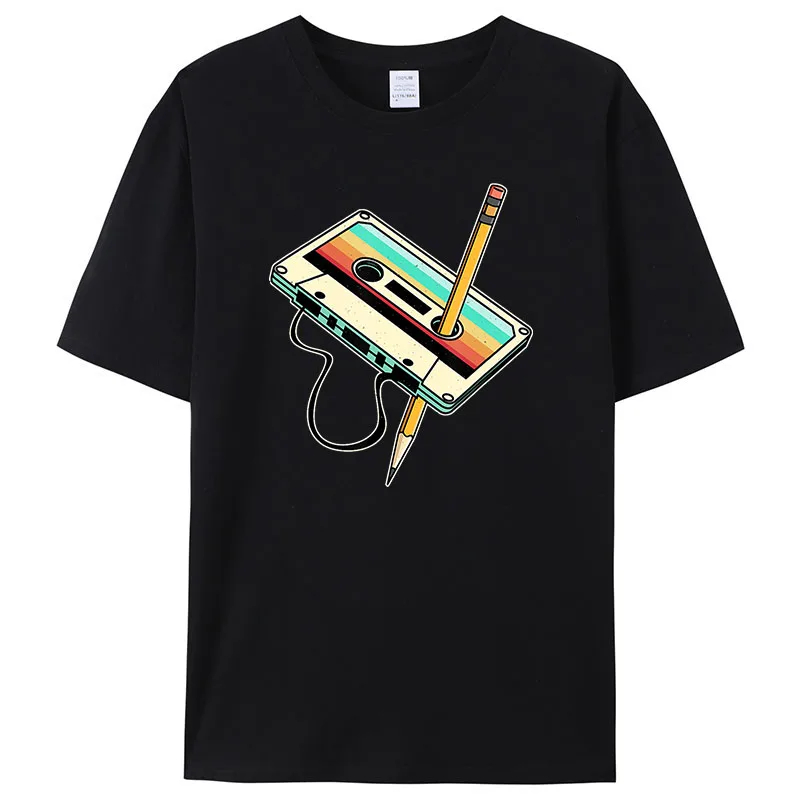 Retro 1980s Tape Pencil Graphi - Mens Fashion In 1980S recensione e prezzo