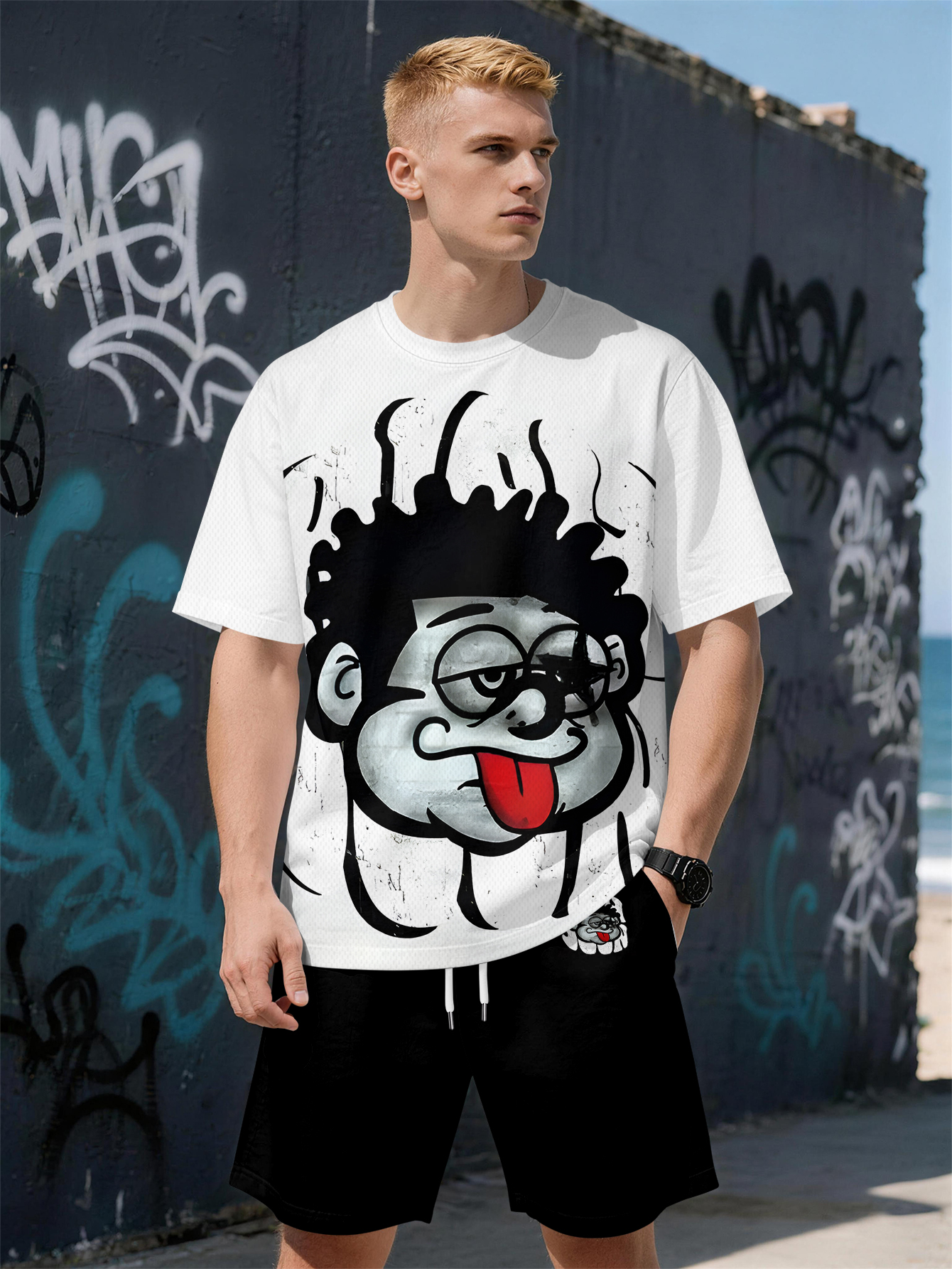 2026 Summer New Men's Short-Sl - Mens Fashion Trend 2026 recensione e prezzo