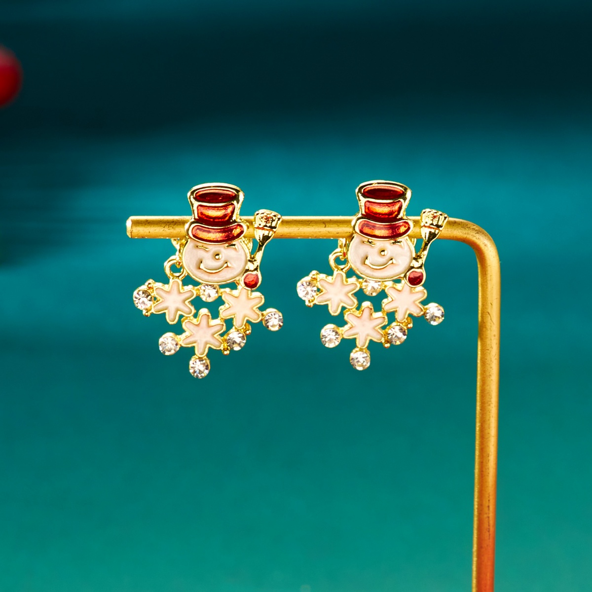 Christmas Holiday Stud Earring - Men'S Fashion Xmas Party recensione e prezzo